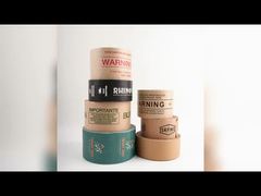 เทปกาวกระดาษคราฟท์แบบใช้กับน้ำ เสริมความแข็งแรง พร้อมพิมพ์โลโก้