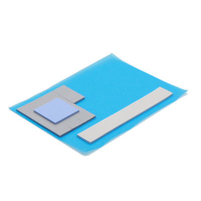 ซื้อ 4W/m K 2mm หนา สีน้ําเงิน ผนังซิลิโคนประสานงานความร้อนสูง online manufacture