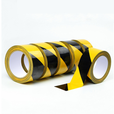 ซื้อ เทปเตือน เทประบุพื้น PVC สีเหลืองดํา online manufacture