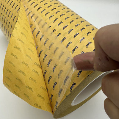 ซื้อ TESA 68594 เทปผิวหนัง PET ผูกติดกันความชื้นแบบโปร่งใสความแน่นสูง 2 ด้าน สําหรับการตัดแบบเจาะ การผลิตออนไลน์