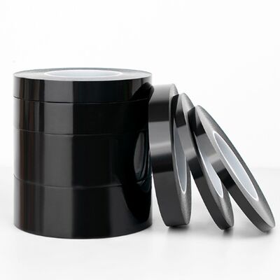 ซื้อ 0.06 มิลลิเมตร เทป Kapton สีดํา เทป PCB ป้องกันแสง online manufacture
