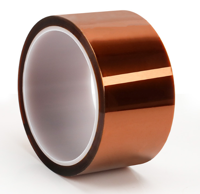 ซื้อ เทปพอลิไมด์เกรดอิเล็กทรอนิกส์ 50μm พร้อมสารเล็บซิลิโคนเพื่อป้องกันแผ่นวงจร การผลิตออนไลน์