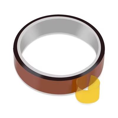 เทปพอลิไมด์สีดํา ขยายความยาว 150% ความแข็งแรงต่อการดึง 19N/25mm ผลงานที่ดีที่สุดสําหรับอุตสาหกรรม