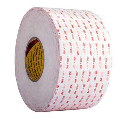 3M4950VHB เทปสองด้านทนต่ออุณหภูมิสูงรถยนต์โลหะแก้วพลาสติกผูกแข็ง