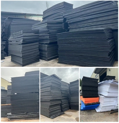 ความหนาแน่นสูง Cushioning โชคอับซอร์บช็อคฟองบล็อกขนาด 30 MM X 1000 MM X 1000 MM