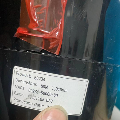 TESA 60234 เทปผ้าแบบนําสายด้านเดียว เนื้อหาฐาน PET สีดําแมท