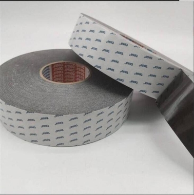 TESA 60252 เนื้อผ้าที่ไม่เนื้อสีดํา ถอนเทปแอนคริลิกสองด้าน