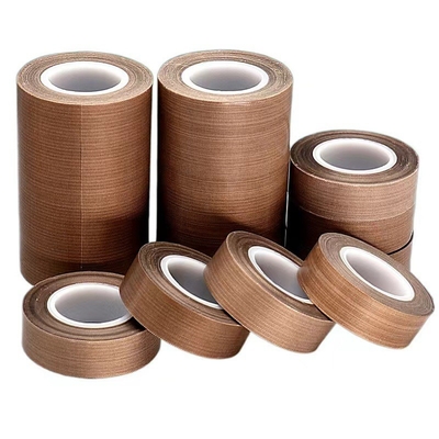 เทปปิดกันความร้อน PTFE แอนติสแตติก เทปกันความร้อนสีน้ําตาล