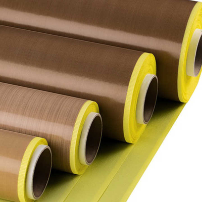 เทปเคลือบ PTFE แบบเรียบ ทนต่ออุณหภูมิสูง