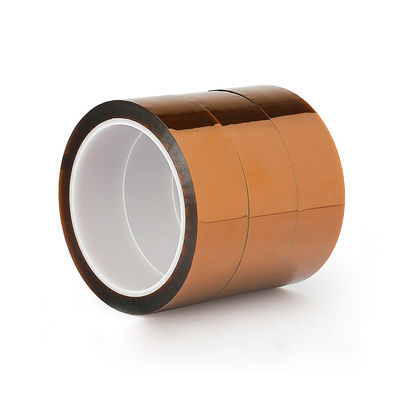 0.04 มม ความหนาเทป Kapton ทนต่ออุณหภูมิสูง 260 °C และไม่มีกาวเหลือสําหรับการปิดแผงวงจร