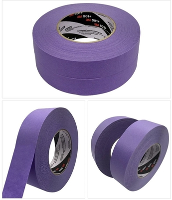 3MTM 501+ เทปปิดอุณหภูมิสูง สีม่วง สีสเปรย์ปิดรถ 0.15 มม