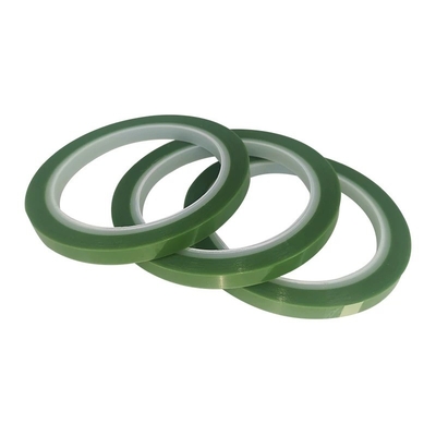 3M851ST ซิลิโคน PET เทปโปร่ง ทนต่ออุณหภูมิสูง แปลงสีเขียวด้านเดียว 0.06mm