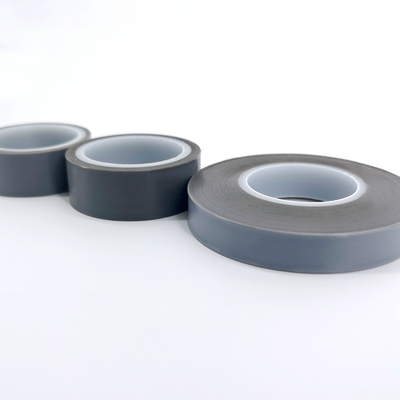 เทป PTFE อุณหภูมิสูง สีเทา 0.13 มิลลิเมตร หนา ใช้สําหรับเครื่องปัก