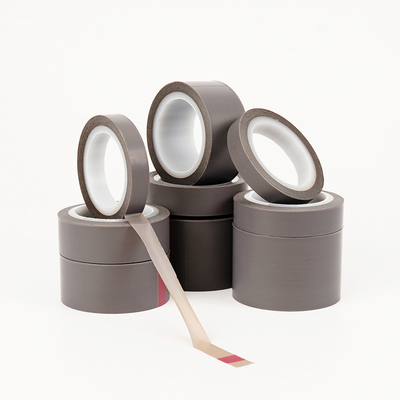 เทป PTFE หนังบริสุทธิ์ 0.08 มม ความหนา เทปเครื่องปักอุณหภูมิสูง