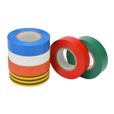 เทปกันไฟฟ้า PVC หลายสีใช้ในการระบุตัว