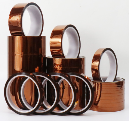 เทป Kapton PI อุณหภูมิสูง 260°C เทปฟิล์มโพลีอิไมด์กาวซิลิโคน
