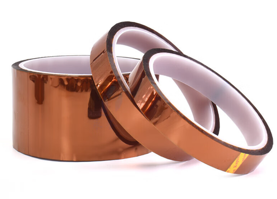 Industrial Grade 50μm PI Kapton Tape for Electrical Insulation with Silicone Adhesive