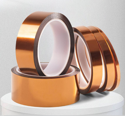เทปพอลิไมด์พรีเมียม Kapton 50μm, สับซ้อนซิลิโคน, ออกแบบสําหรับอุณหภูมิสูงถึง 260 °C