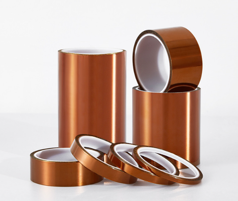 เทป Kapton 50μm โดยตรงจากโรงงานสำหรับการผลิตอุตสาหกรรมและอิเล็กทรอนิกส์