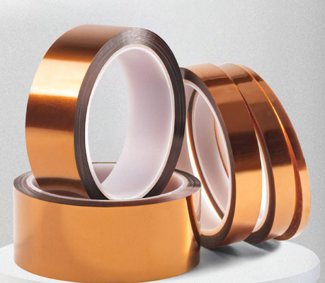 Kapton Polyimide Tape เทปแน่นซิลิโคน 50 ไมครอน สําหรับอุปกรณ์อุณหภูมิสูง รวมถึงอุปกรณ์กันไฟฟ้า