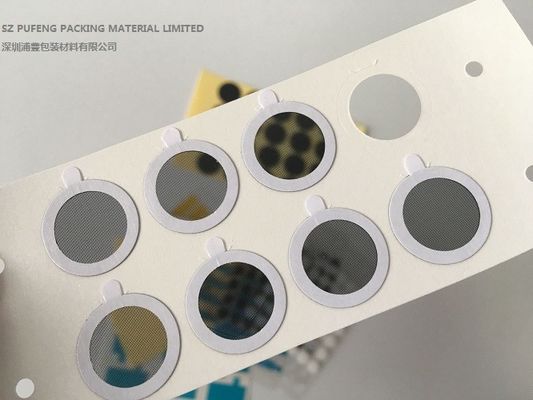 Pervious Light Die Cut Adhesive Tape 7600HF ตาข่ายกันฝุ่นสีดำ น้ำหนักเบากันฝุ่น Net