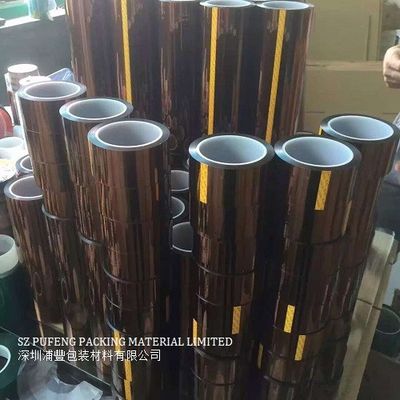 เซ็นเซอร์ยานยนต์ 0.05mm Kapton Polyimide Film Tape อุณหภูมิสูง