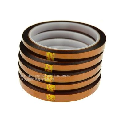 เทปกาวโพลีเอไมด์ขนาด 35 ไมครอน - 90 ไมครอน, เทป Kapton ทนความร้อน เทปฟิล์ม kapton