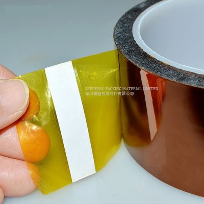 Die-cutting 0.075mm Electronic Polyimide Kapton Tape ความต้านทานความร้อน