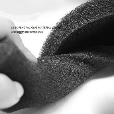 3-40mm 60PPI Air Compressor Black Foam Filter วัสดุกรองอากาศแบบฟองน้ำ