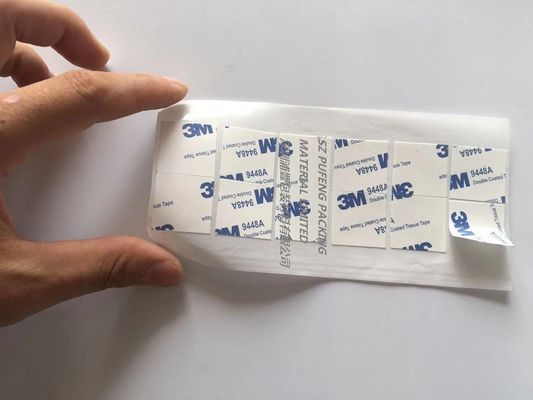 ผลิตภัณฑ์อิเล็กทรอนิกส์ เทปกาวไดคัทพิเศษ 3M9448A สติกเกอร์สองหน้า 3m Pet Tape
